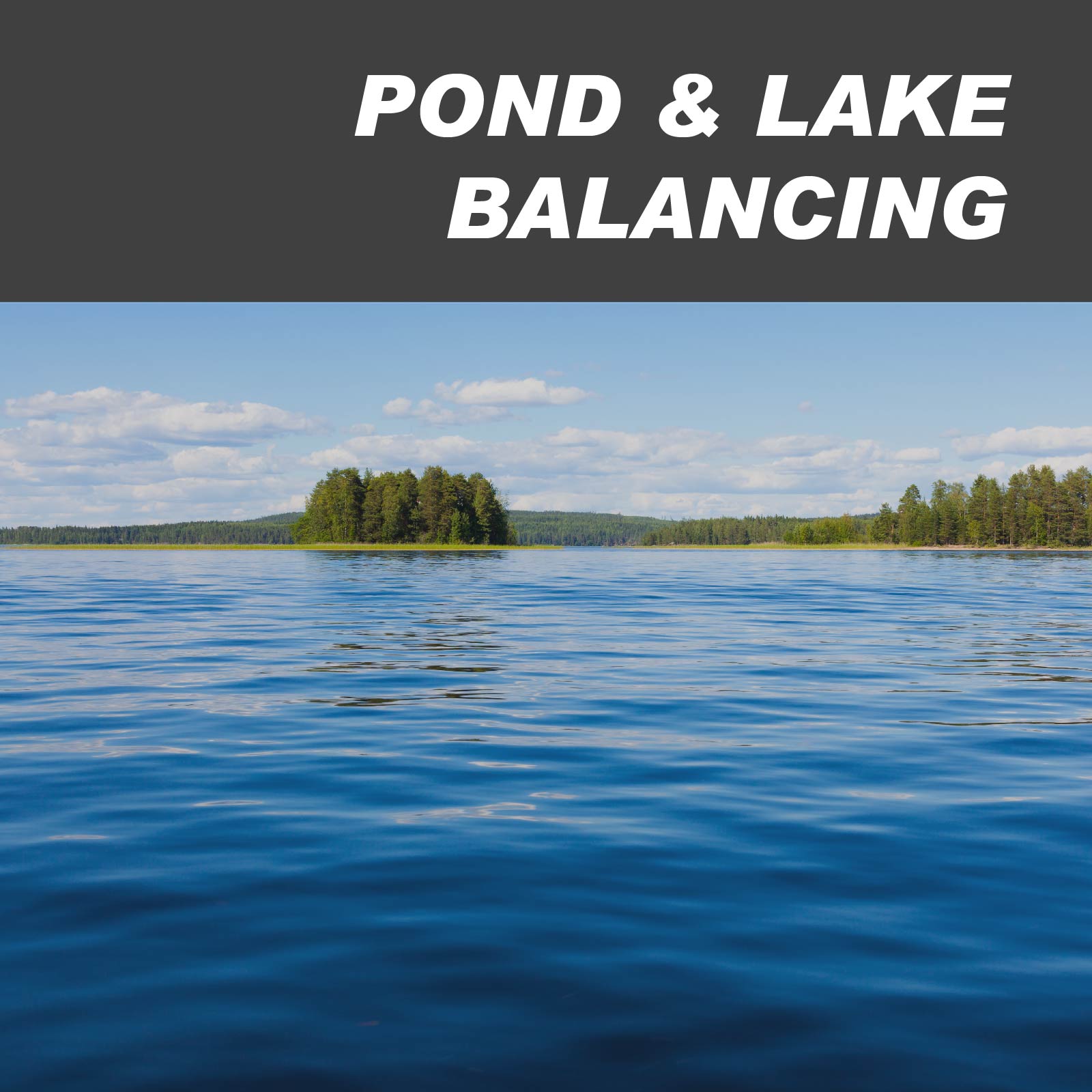 Balancing Ponds & Lakes